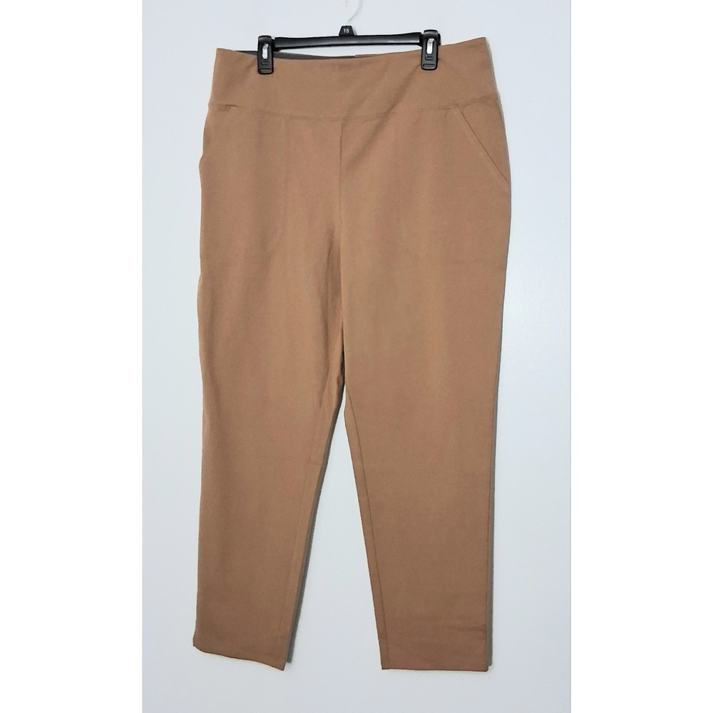 Women with Control Pants Women's Size XL Light Brown Tummy Control Pull-on